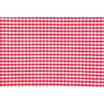 Toalha Xadrez Vermelha Branca 